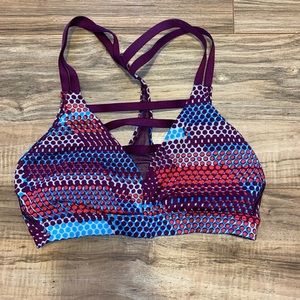 Colorful Victoria’s Secret Caged Sports Bra